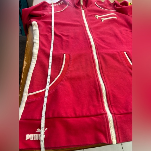 Puma Ferrari Women’s Jacket/ Red/ Size XL - Picture 9 of 15